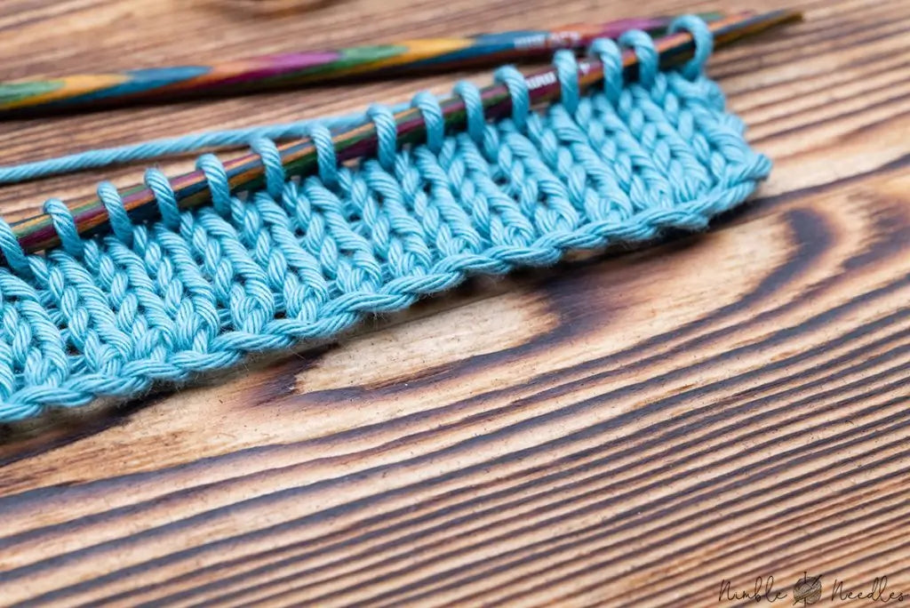 cast on knitting with needles