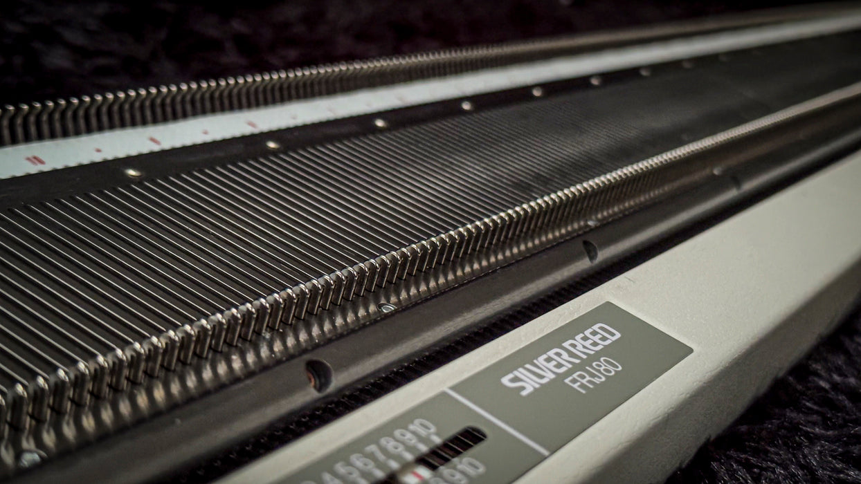 Silver Reed FRJ-80 Fine Gauge Jacquard Ribber (SRJ-70 Equivalent) - 3.6mm Pitch