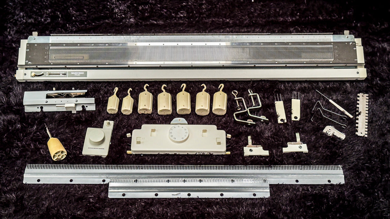 Silver Reed FRJ-80 Fine Gauge Jacquard Ribber (SRJ-70 Equivalent) - 3.6mm Pitch