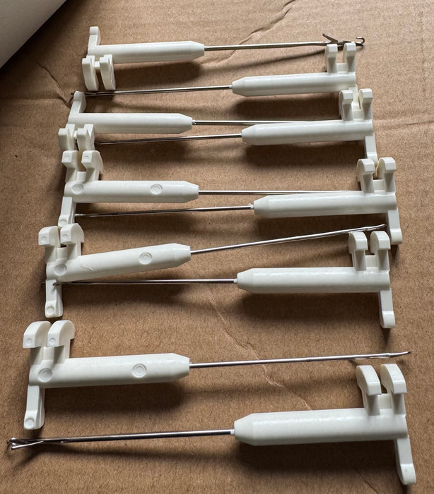 Brand New knitting needles x 10 for garter carriage brother knitting machine