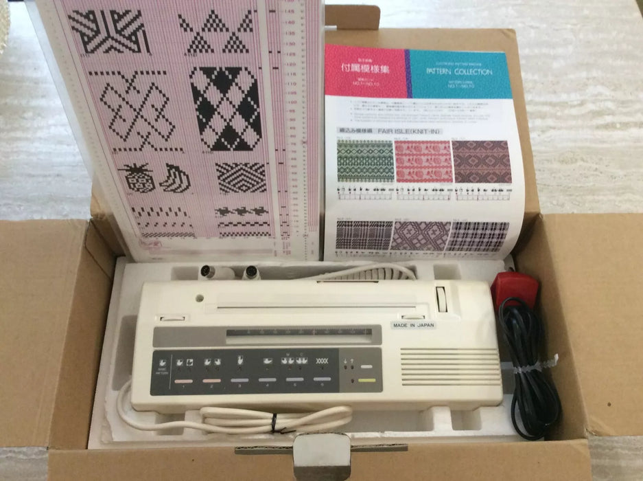 Charles Reed Pattern Graders Machine Silver Reed knitting machine Pattern controller unit EC1 in box — machine4u