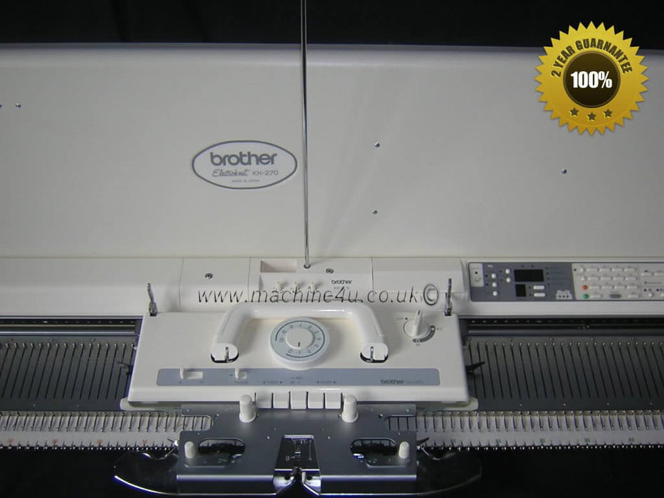 knitting machine brother kh270 bulky electronic reconditioned