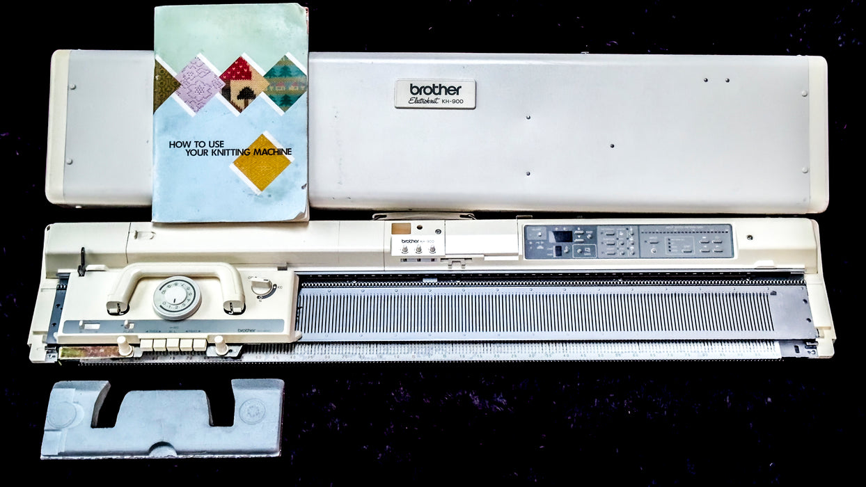 Brother KH-900 Electronic Knitting Machine Standard Gauge 4.5mm (Reconditioned)