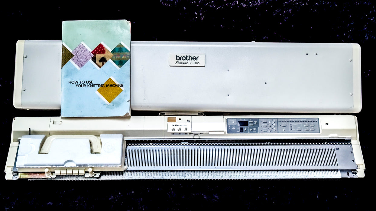 Brother KH-900 Electronic Knitting Machine Standard Gauge 4.5mm (Reconditioned)