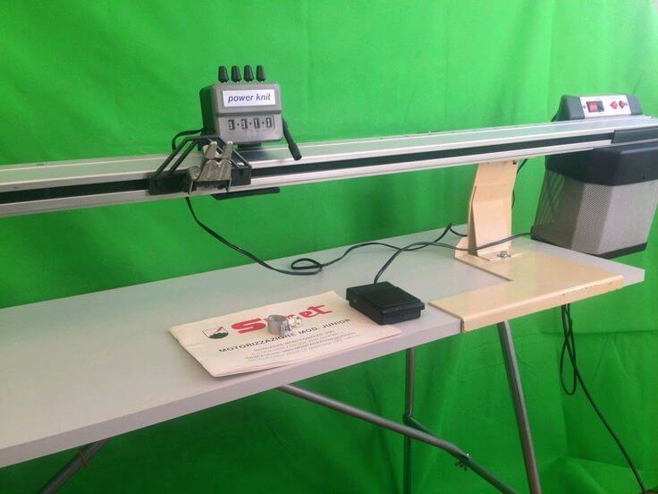 Knitting motor drive simet power knit 90 with wooden stand — machine4u