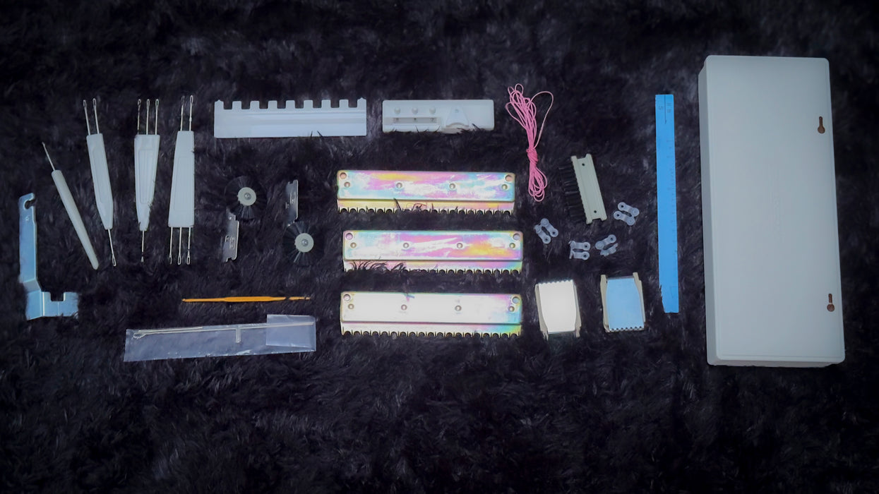 Silver Reed SK155 Chunky Punchcard Knitting Machine 9mm (Reconditioned)